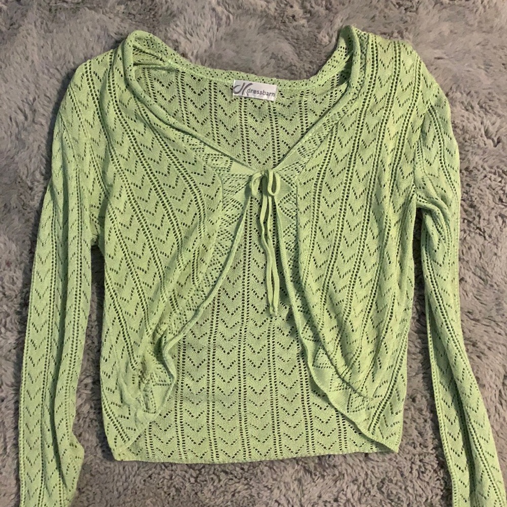 Light Green Cardigan